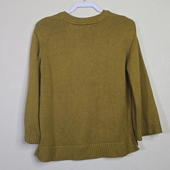 White house black market elbow sleeve v neck pullover sweater size Medium. - Picture 12 of 12